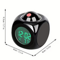 LCD Projection Alarm Clock