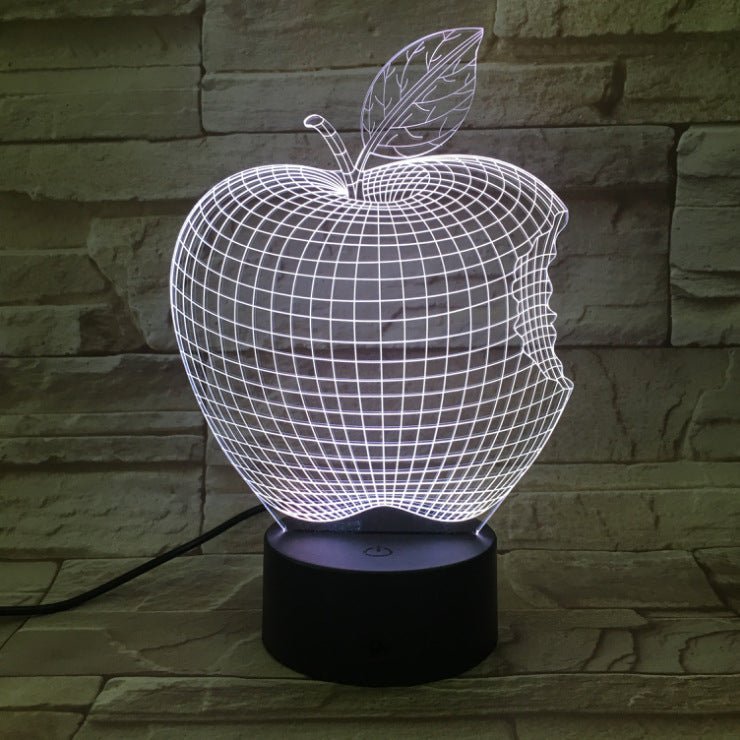 3D Fruit Colorful Night Light