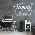 Acrylic 3D Decor Family Letter Quotes Wall