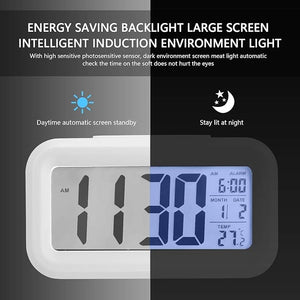 Digital LCD Alarm Clock