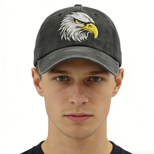 Embroidered Bald Eagle Head Hats