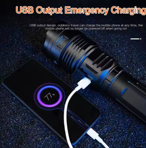 Flashlight With USB Port ©