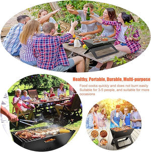 Foldable Charcoal Grill Ⓢ