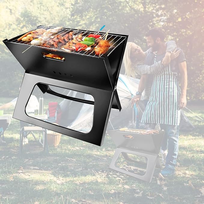 Foldable Charcoal Grill Ⓢ