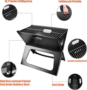 Foldable Charcoal Grill Ⓢ