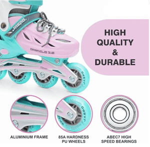 GI - Adjustable Inline Skates for Kids © Ⓢ