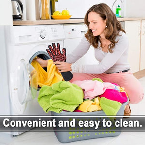 Heat Resistant BBQ Oven Gloves