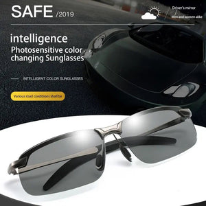 Intelligent Photochromic Polarized Sunglasses