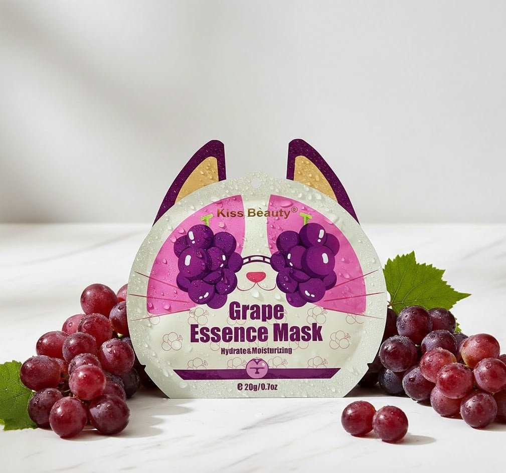 Kiss Beauty - Grape Essence Mask
