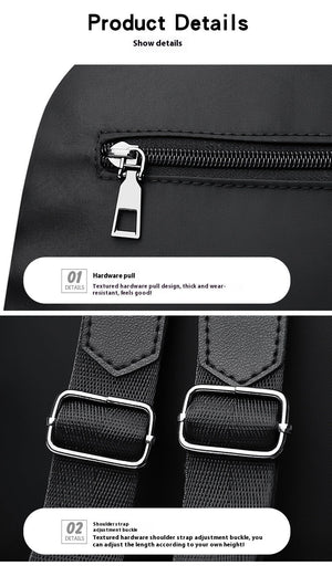 Large Capacity Travel Women's Casual Oxford Cloth Backpack