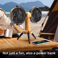Outdoor Double Heads Fan
