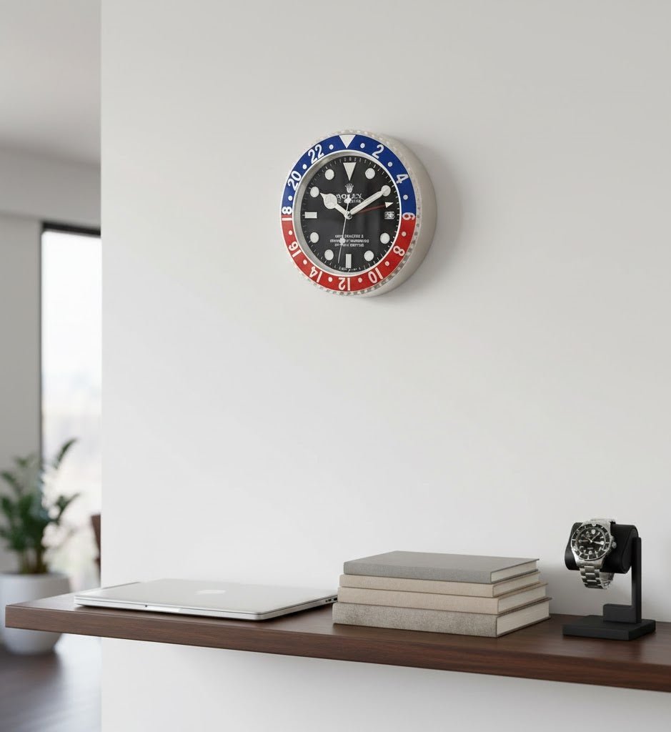 Rolex-Inspired GMT Wall Clock ©