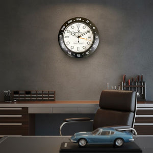 Rolex-Style Explorer Wall Clock ©