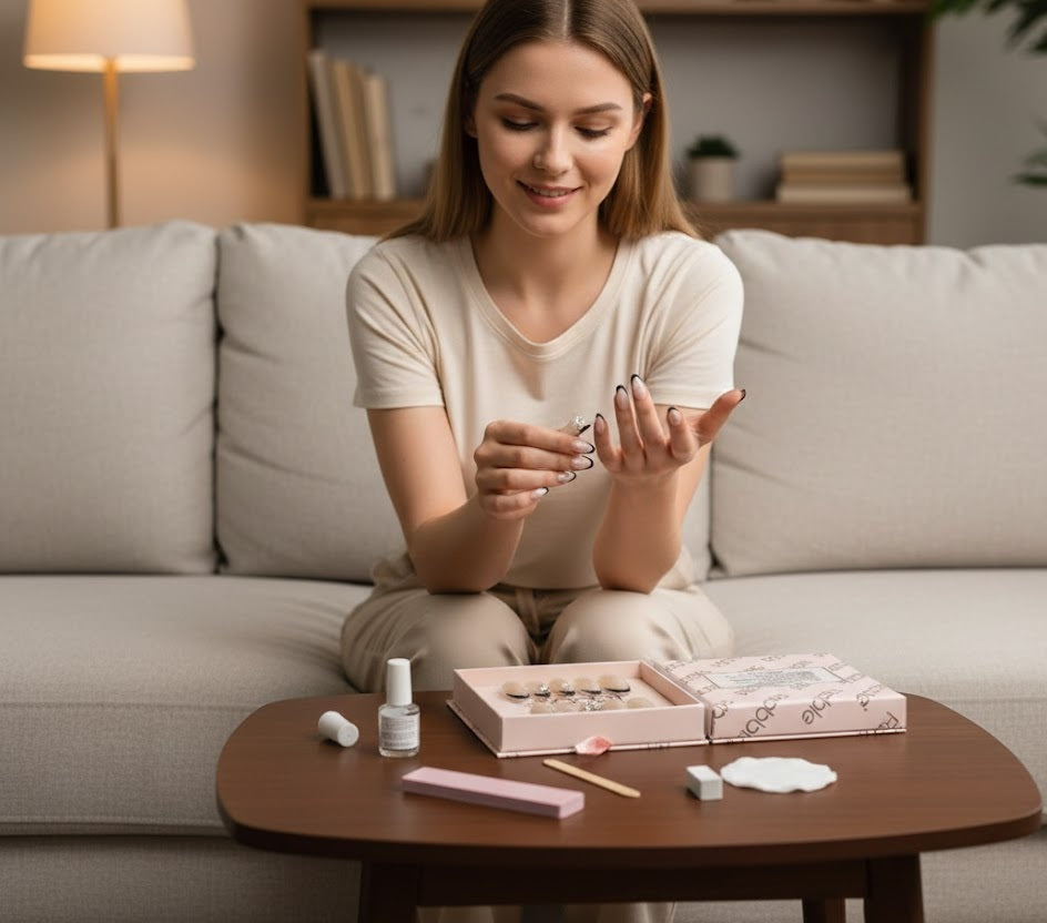 Febble - Golden Glam Luxe Press-On Nails