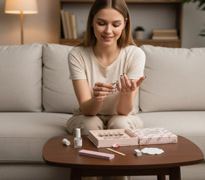 Febble - Golden Glam Luxe Press-On Nails