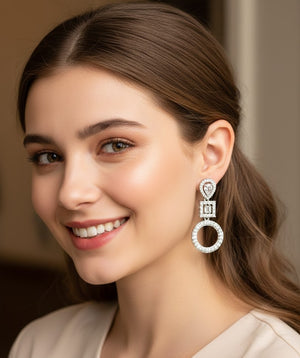 Majestic Crystal Chandelier Earrings
