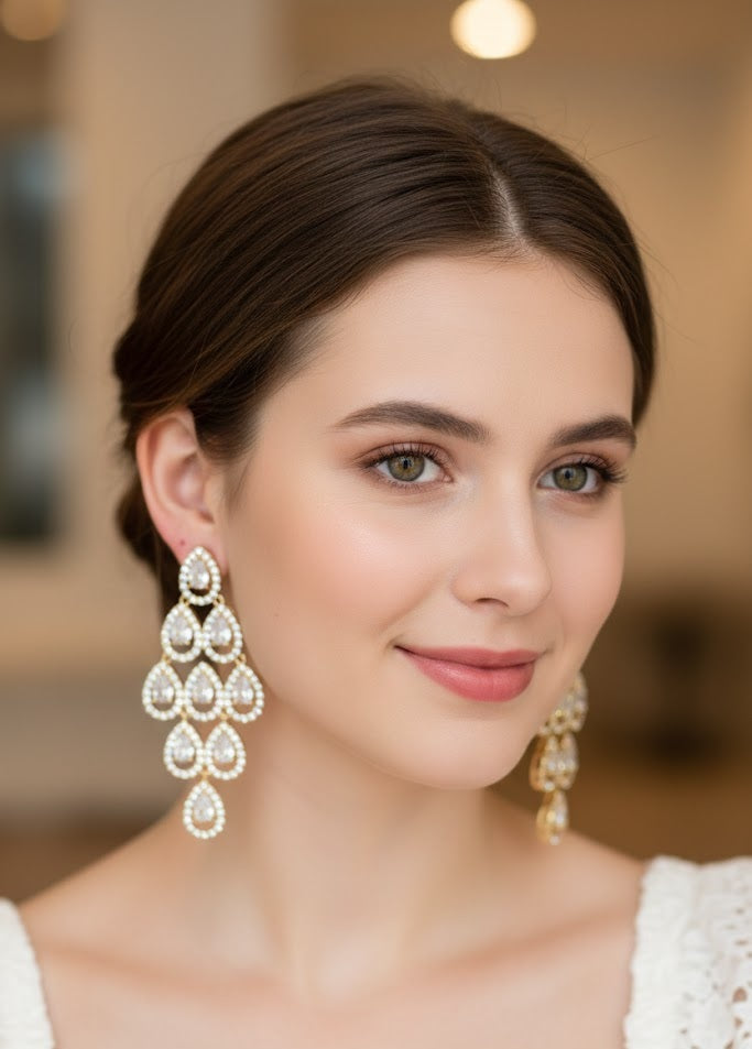 Eternal Blossom Statement Earrings