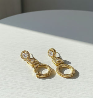 Majestic Crystal Chandelier Earrings