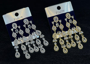 Luxe Pearline Waterfall Earrings