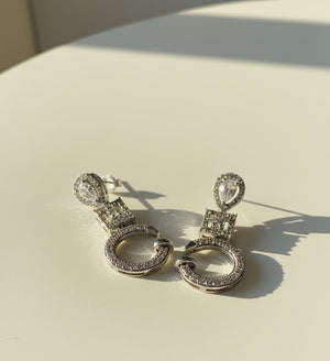 Majestic Crystal Chandelier Earrings