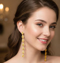 Aurora Drop Zircon Earrings