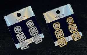 Elegant Dew Drop Chandelier Earrings